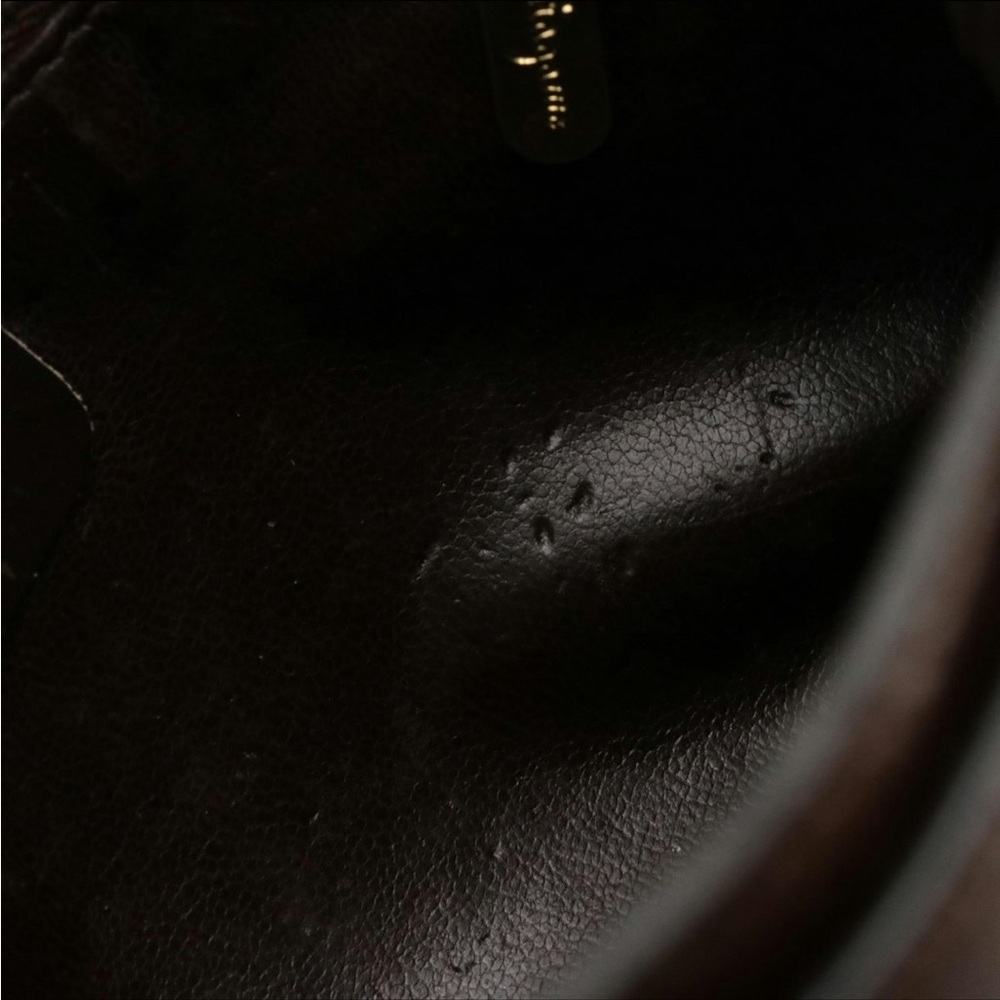 Salvatore Ferragamo Dark Brown Leather Bag - Picture 10 of 10